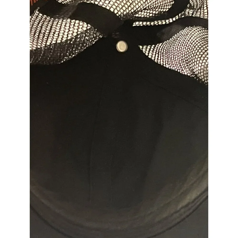 Miami Ink Embroidered Camo Y2K Wings Knife Heart Snap Back Baseball Cap Vintage - Picture 13 of 14